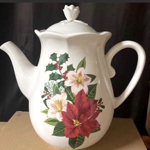 Princess House Marbella Holiday Elegance Tea/ Coffee Pot